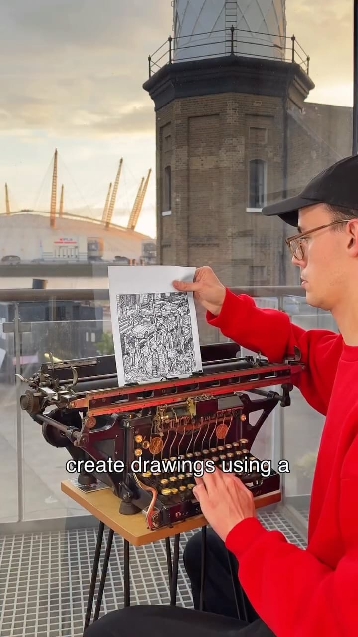 Post 1 by James Cook Artwork on Instagram (video)