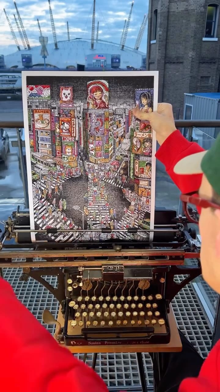 Post 6 by James Cook Artwork on Instagram (video)