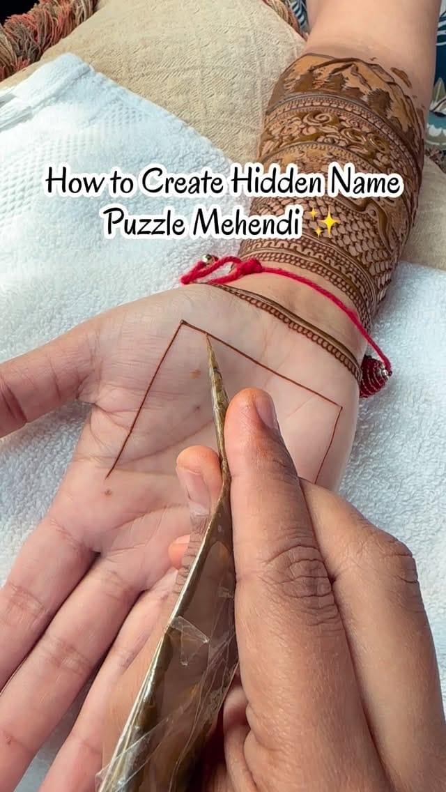 Post 2 by Bay Area Henna Artist | Coimbatore Henna Artist on Instagram (video)