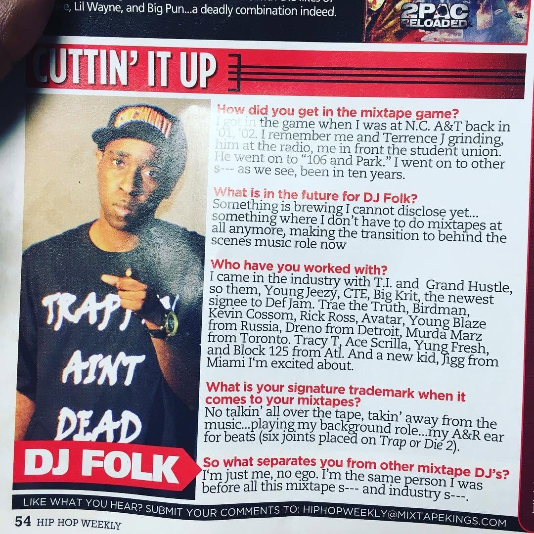 Post 1 by DJ Folk aka Folkito on Instagram (image)