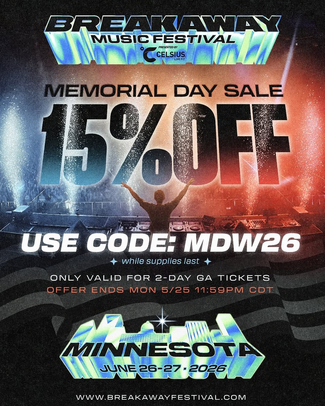Post 1 by @breakawayminnesota on Instagram (image)