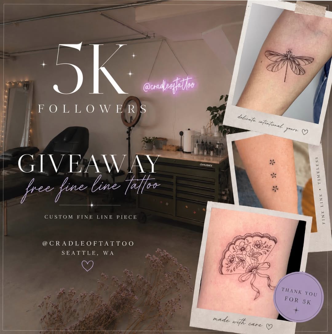 Post 2 by ANNA | FINE LINE TATTOO SEATTLE on Instagram (carousel)