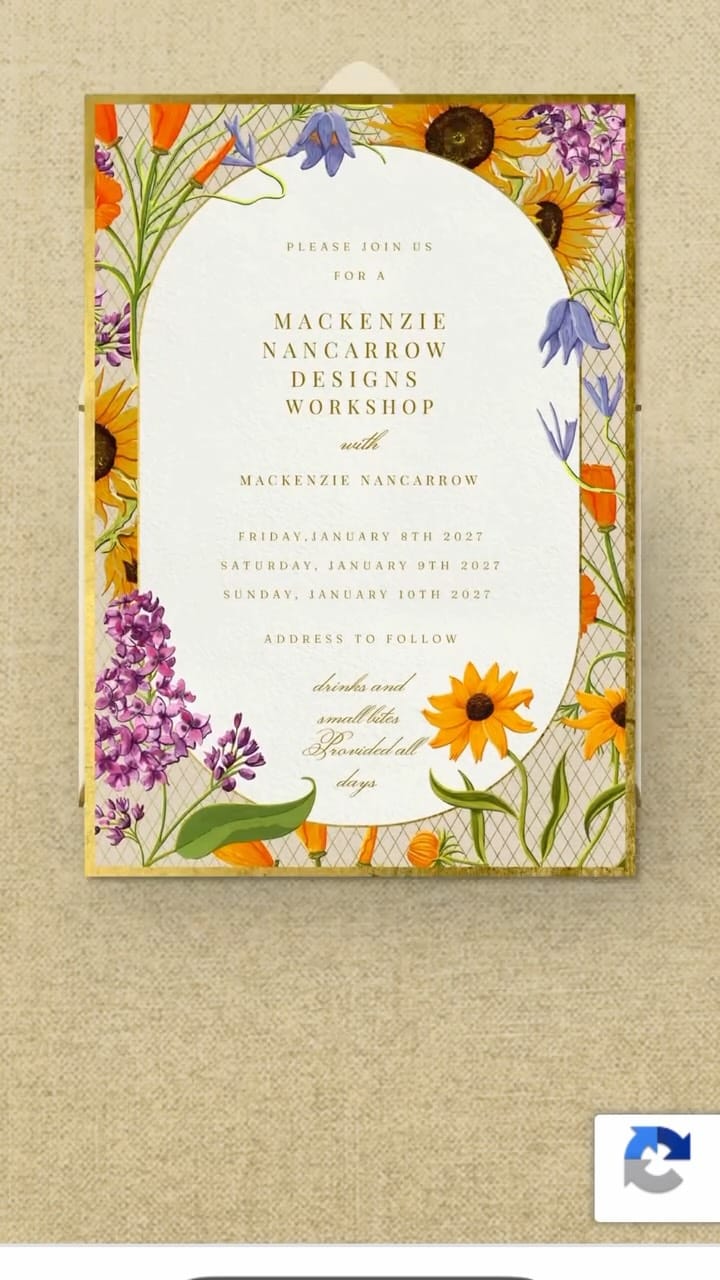 Post 10 by Santa Barbara Wedding Florist • Mackenzie Nancarrow Designs on Instagram (video)