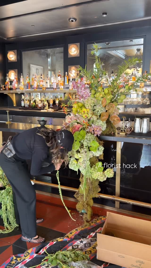 Post 2 by Santa Barbara Wedding Florist • Mackenzie Nancarrow Designs on Instagram (video)