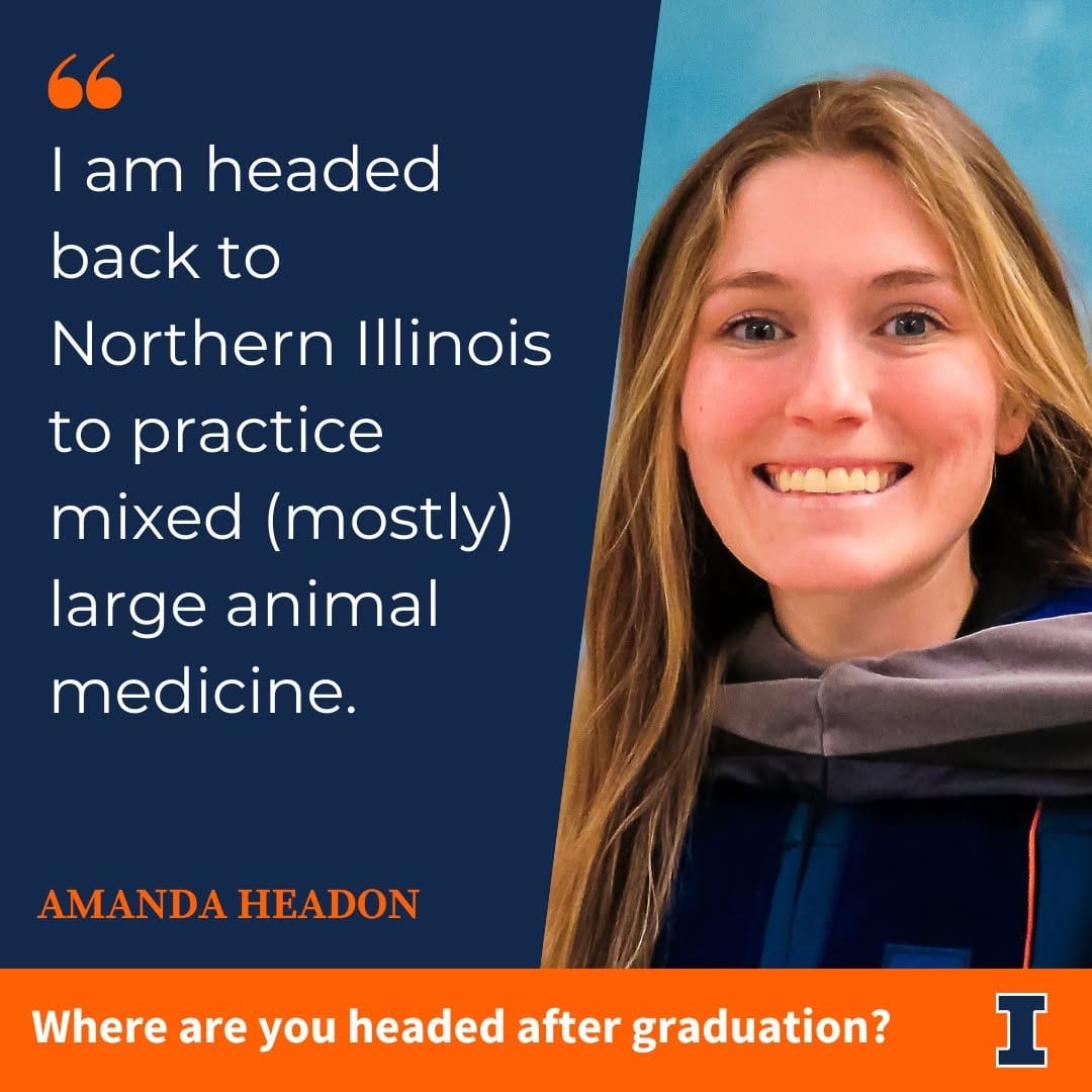 Post 3 by College of Vet Med at Illinois on Instagram (image)