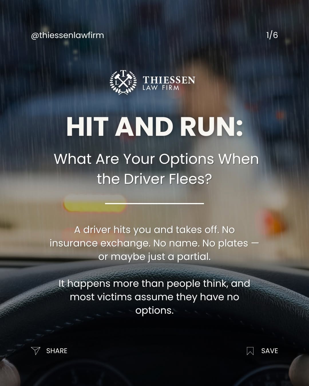 Post 4 by Thiessen Law Firm on Instagram (carousel)
