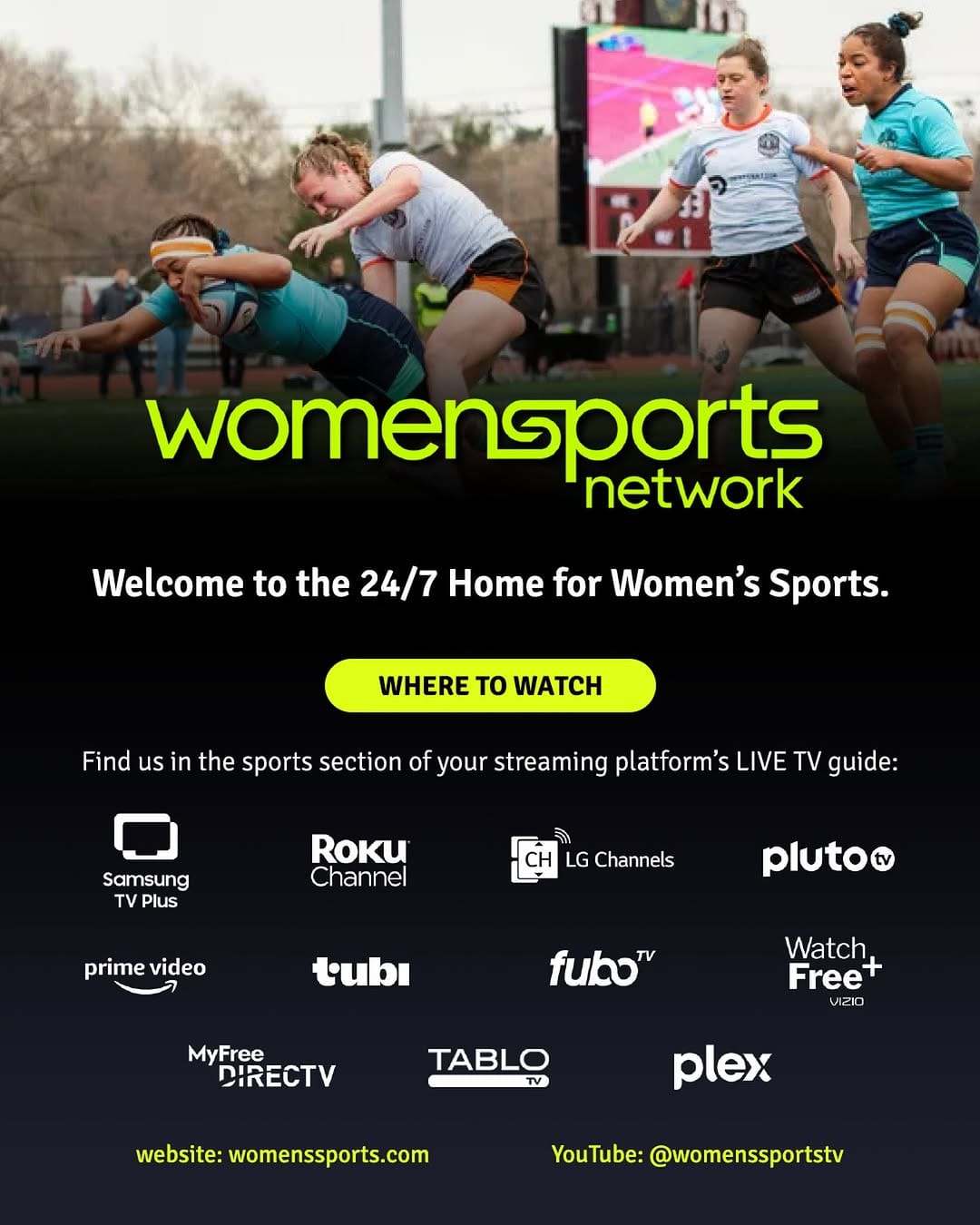 Post 9 by Women’s Elite Rugby on Instagram (image)