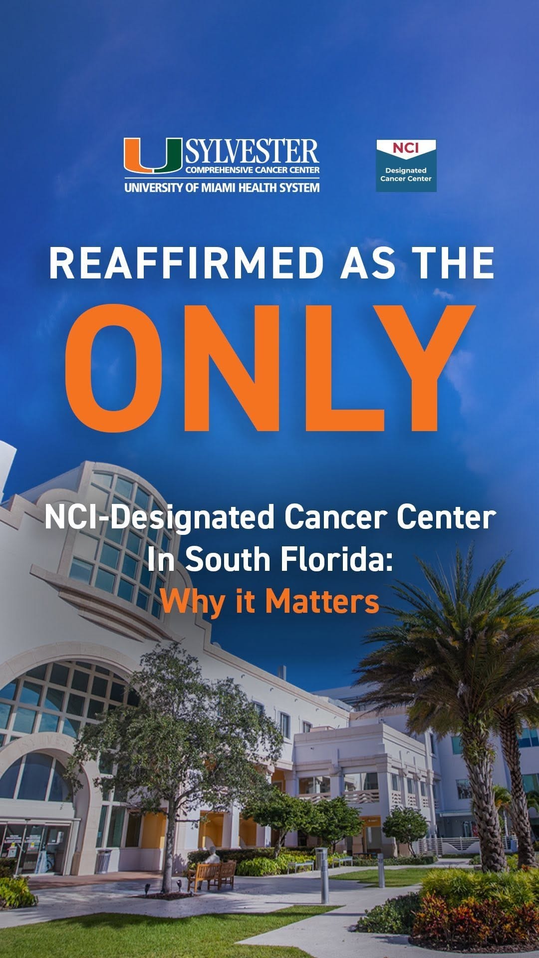 Post 10 by Sylvester Comprehensive Cancer Center on Instagram (video)