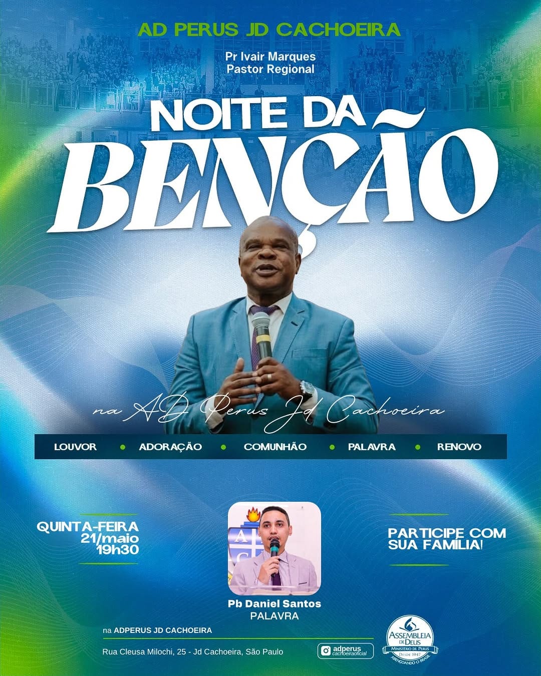 Post 2 by AD PERUS CACHOEIRA OFICIAL on Instagram (image)