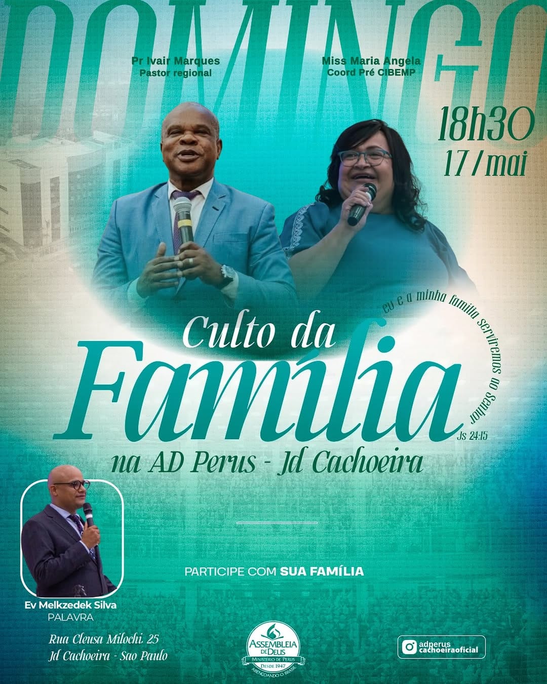 Post 9 by AD PERUS CACHOEIRA OFICIAL on Instagram (image)