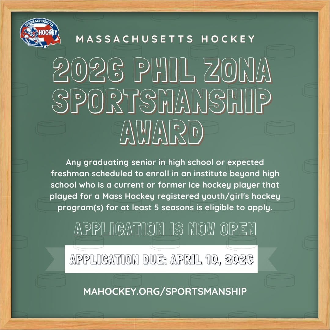 Post 3 by Massachusetts Hockey on Instagram (image)