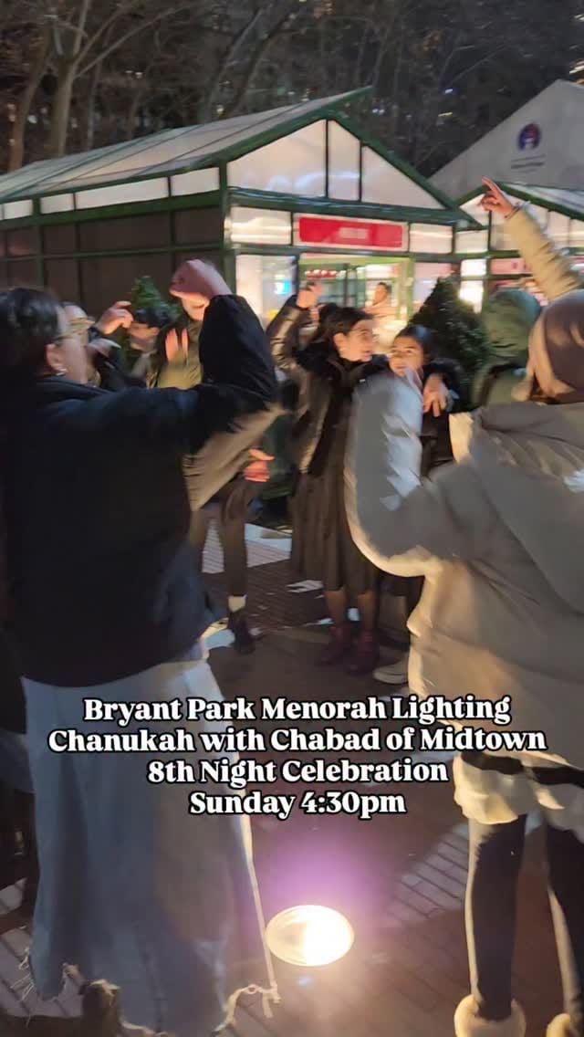 Post 8 by Chabad of Midtown Manhattan on Instagram (video)