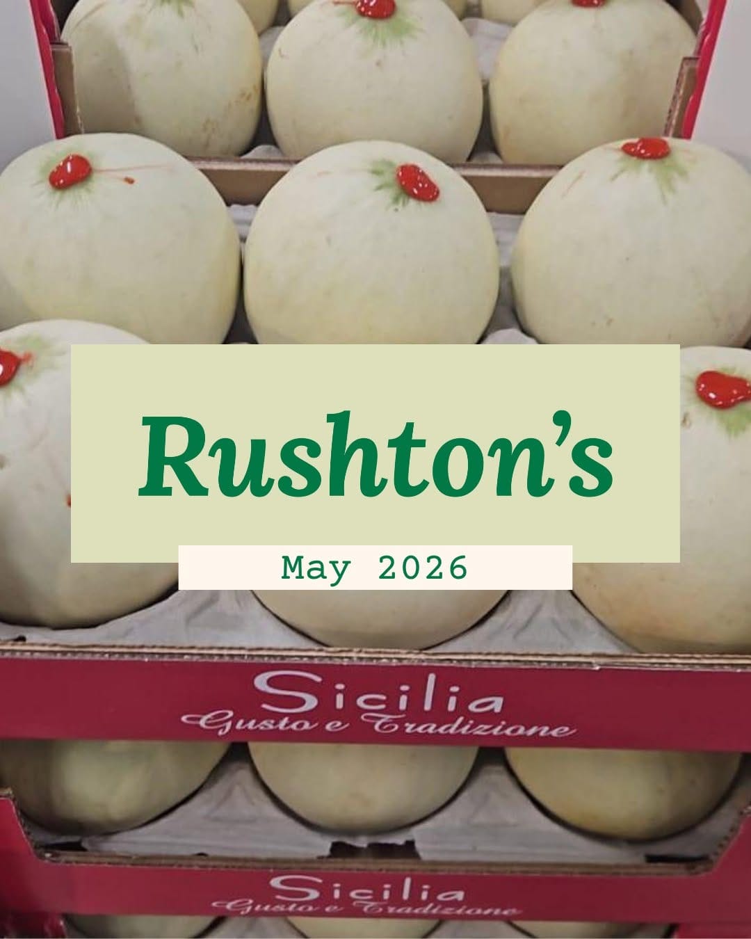 Post 7 by Rushton’s the chefs’ greengrocer on Instagram (image)