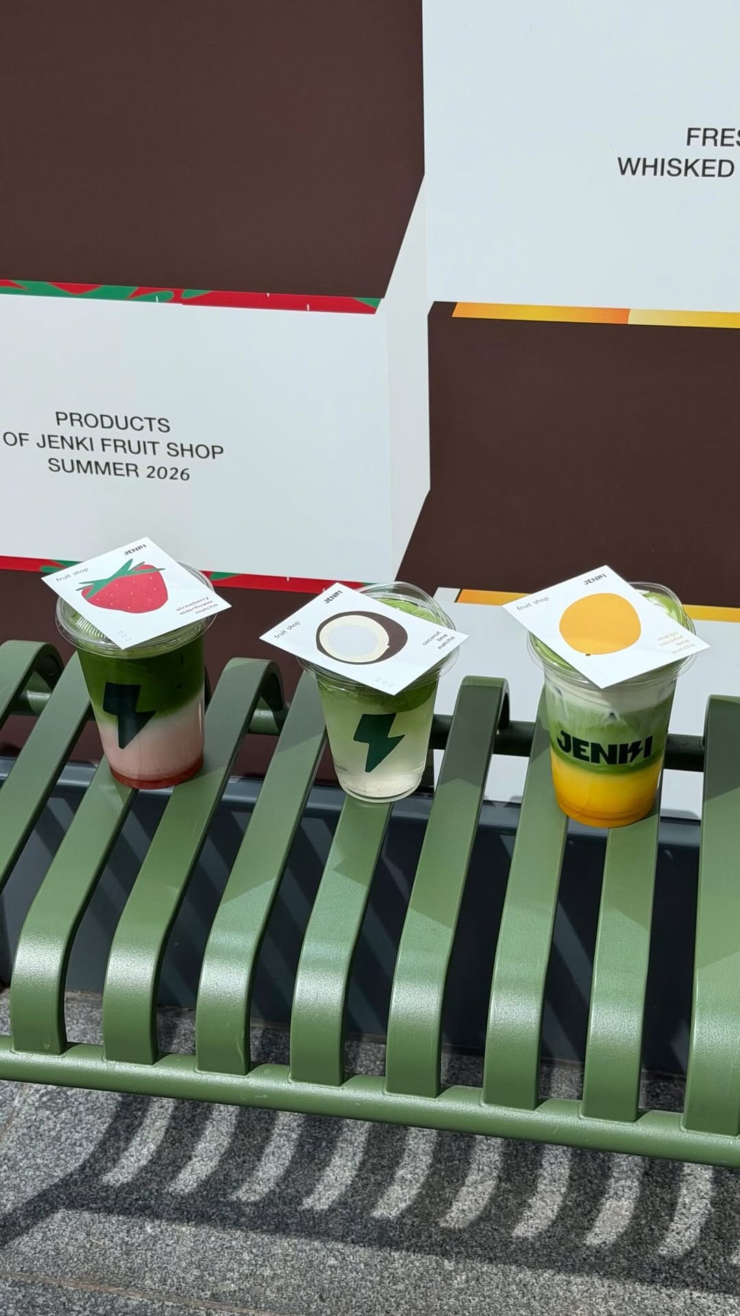 Post 1 by JENKI Matcha on Instagram (video)