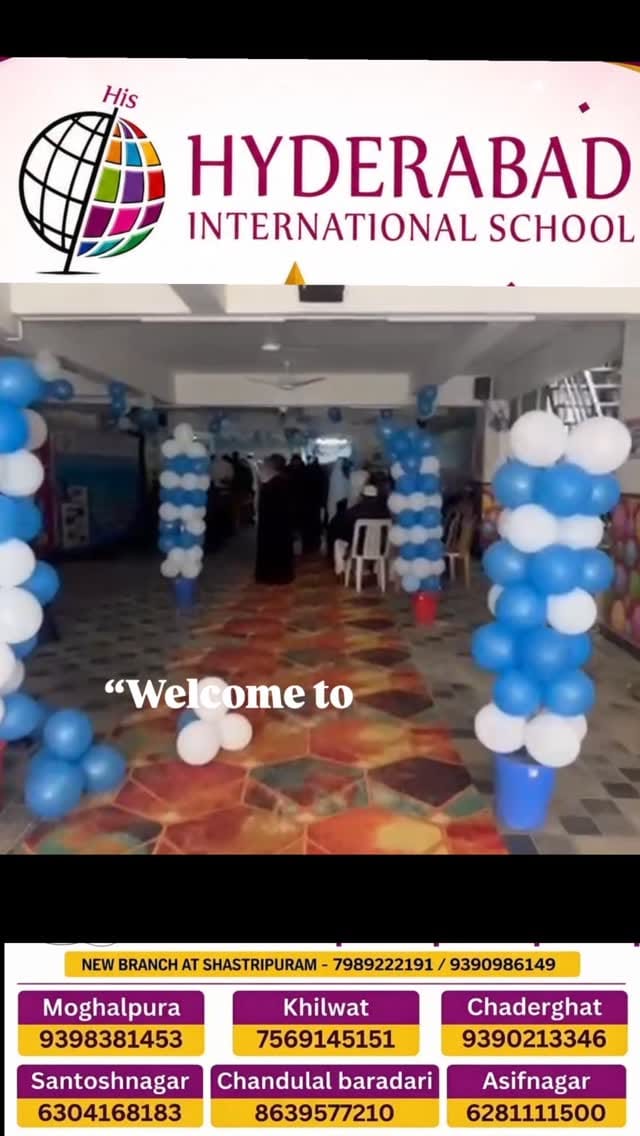Post 7 by Hyderabad International School on Instagram (video)