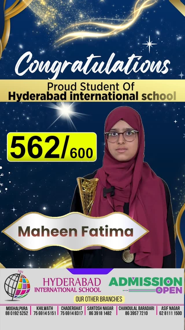 Post 8 by Hyderabad International School on Instagram (video)