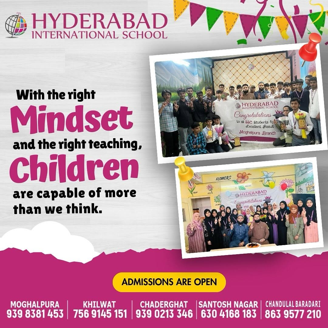 Post 10 by Hyderabad International School on Instagram (image)