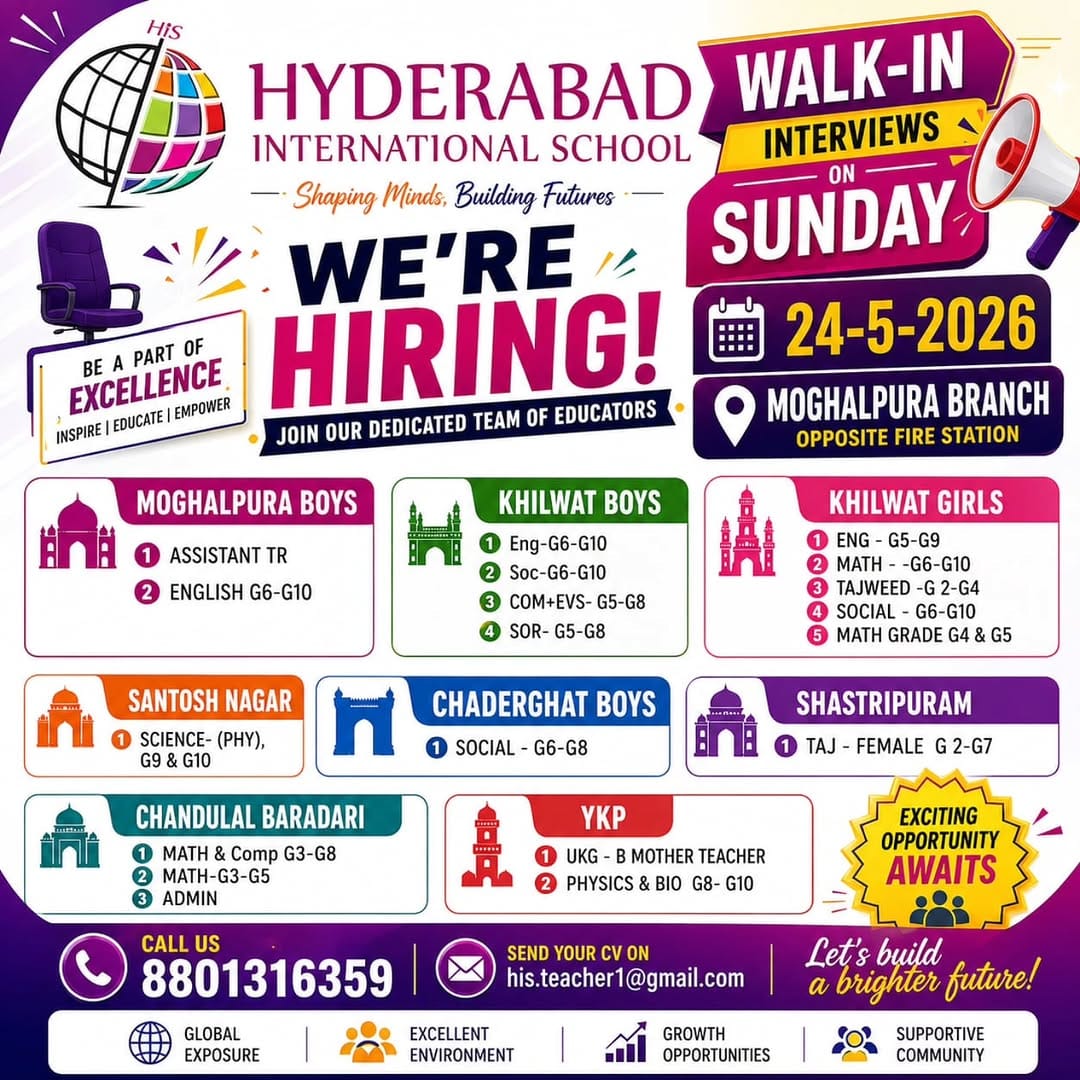 Post 2 by Hyderabad International School on Instagram (image)