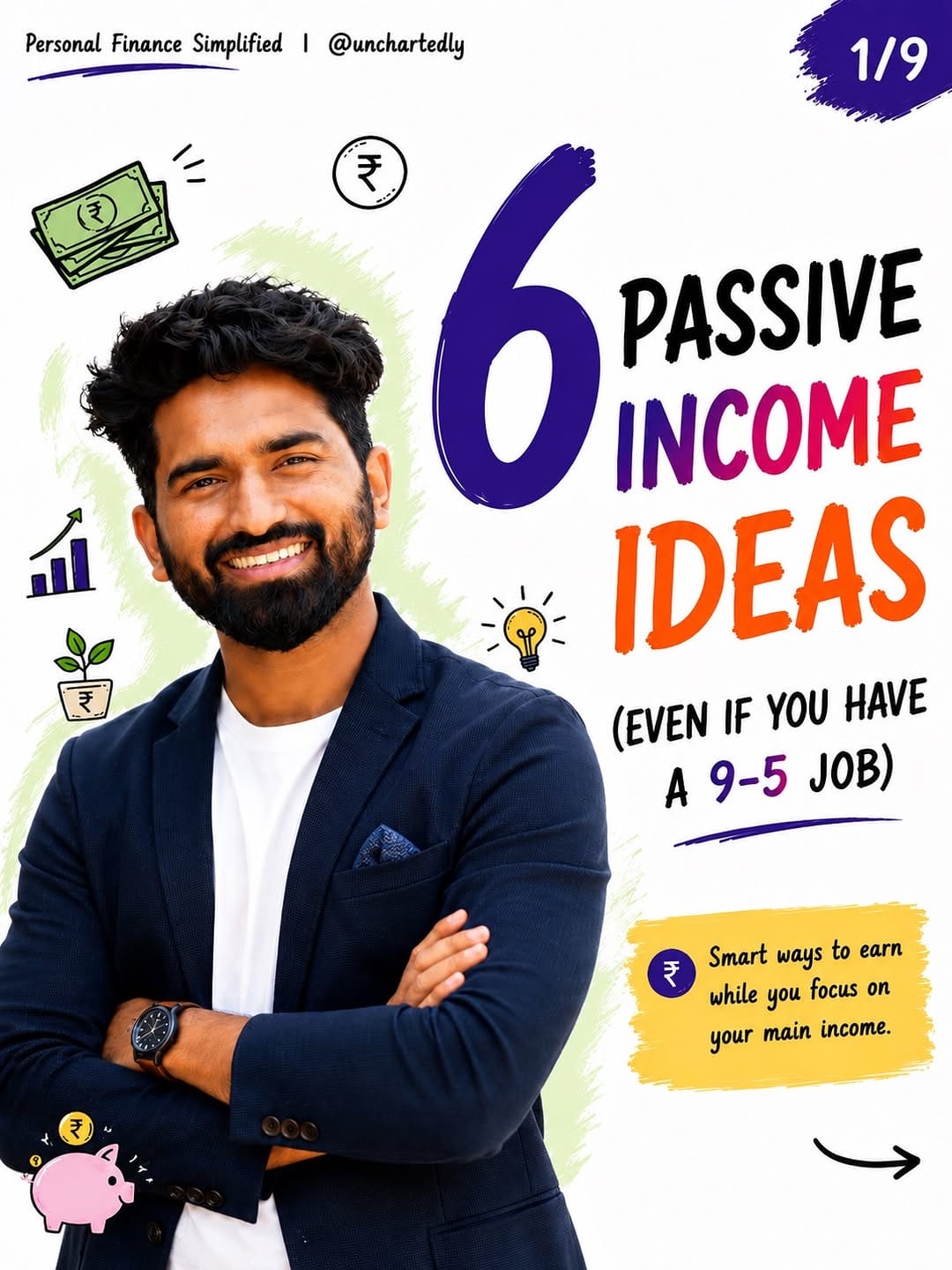 Post 4 by Dheeraj Poojari | Finance | Kannada on Instagram (carousel)
