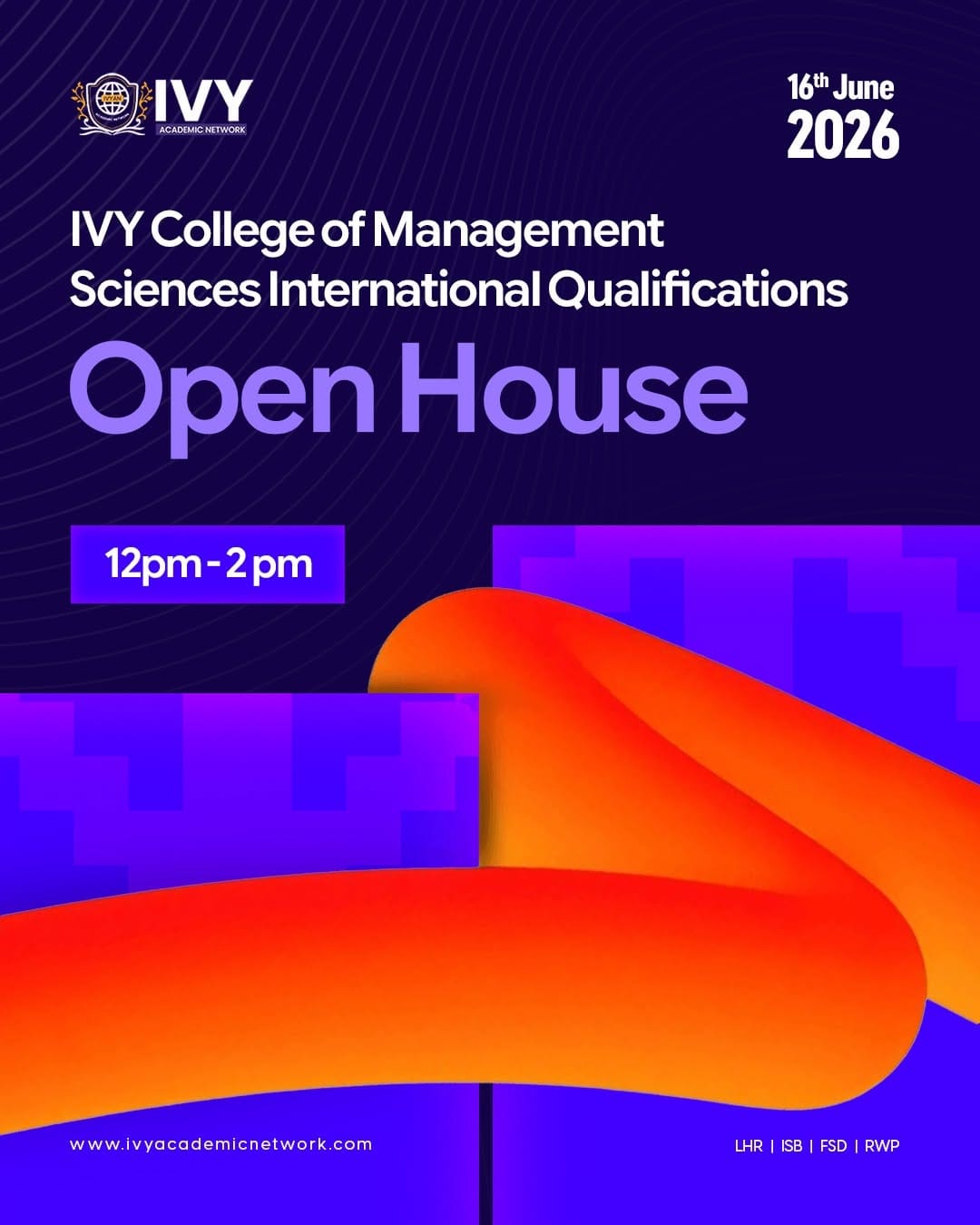 Post 8 by IVY College of Management Sciences on Instagram (image)