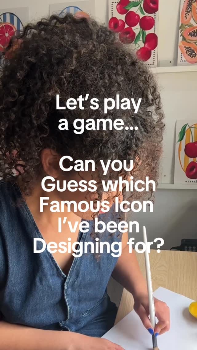 Post 2 by Liz✨Print & Pattern Designer on Instagram (video)