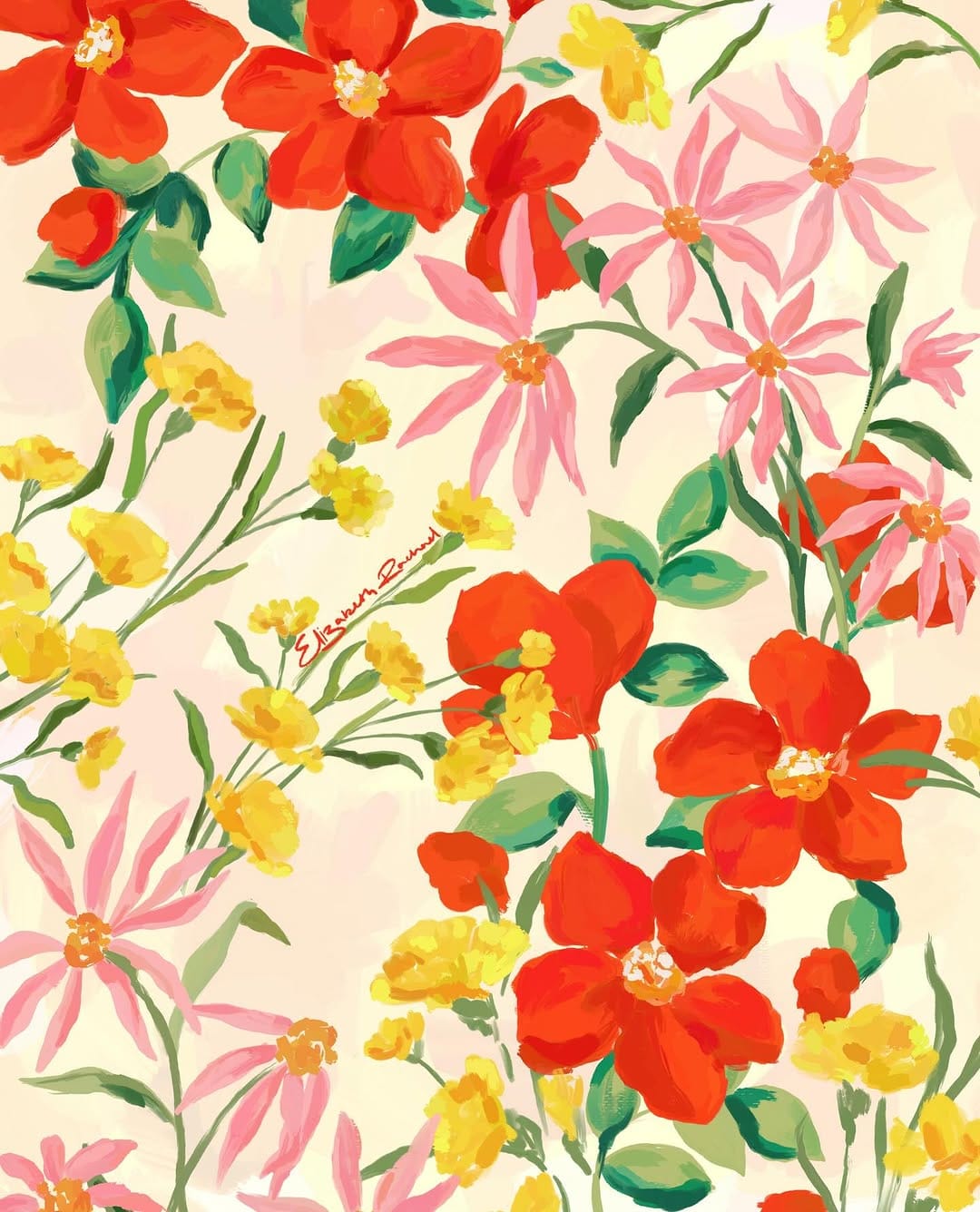 Post 3 by Liz✨Print & Pattern Designer on Instagram (carousel)