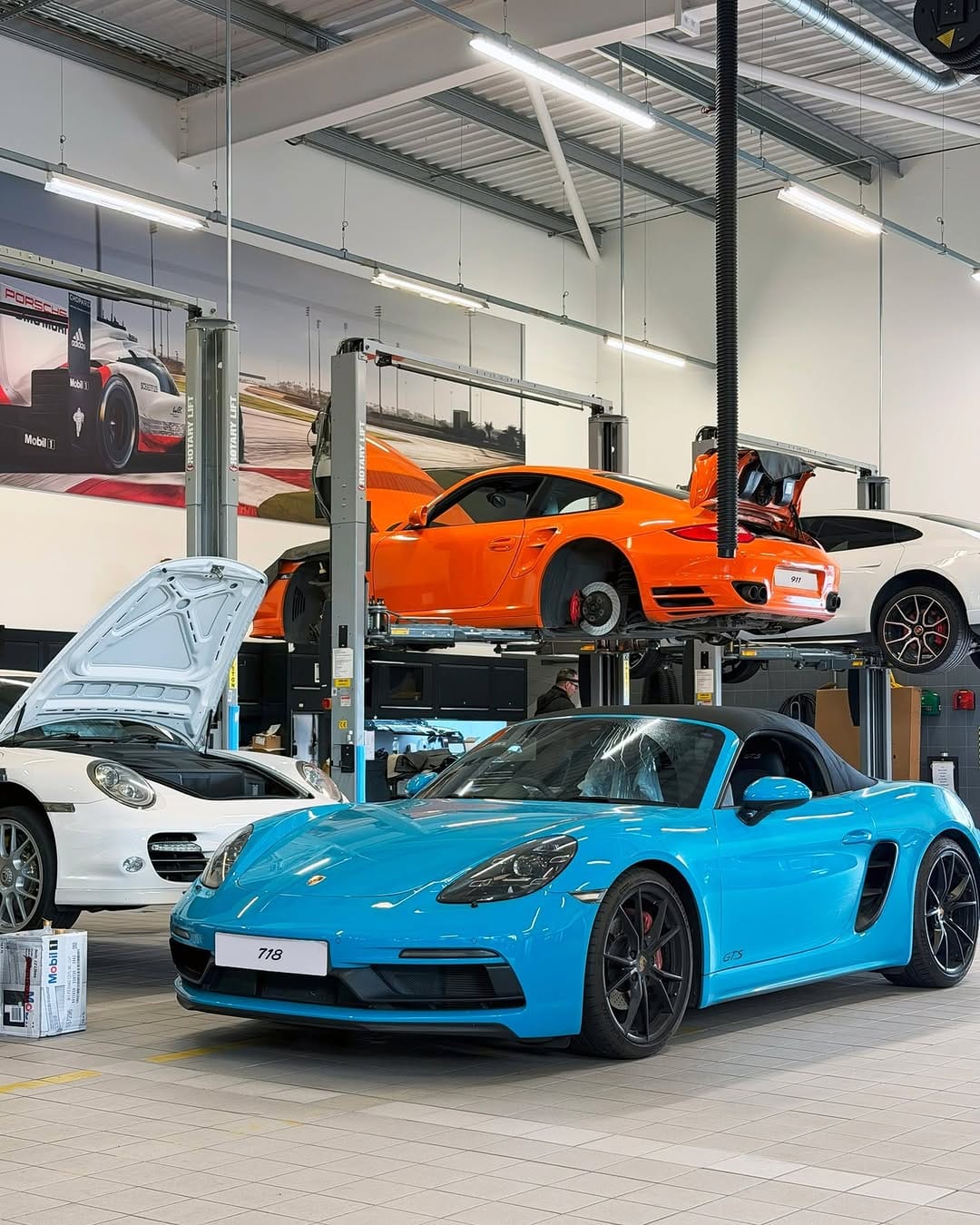 Post 9 by Porsche East London on Instagram (carousel)