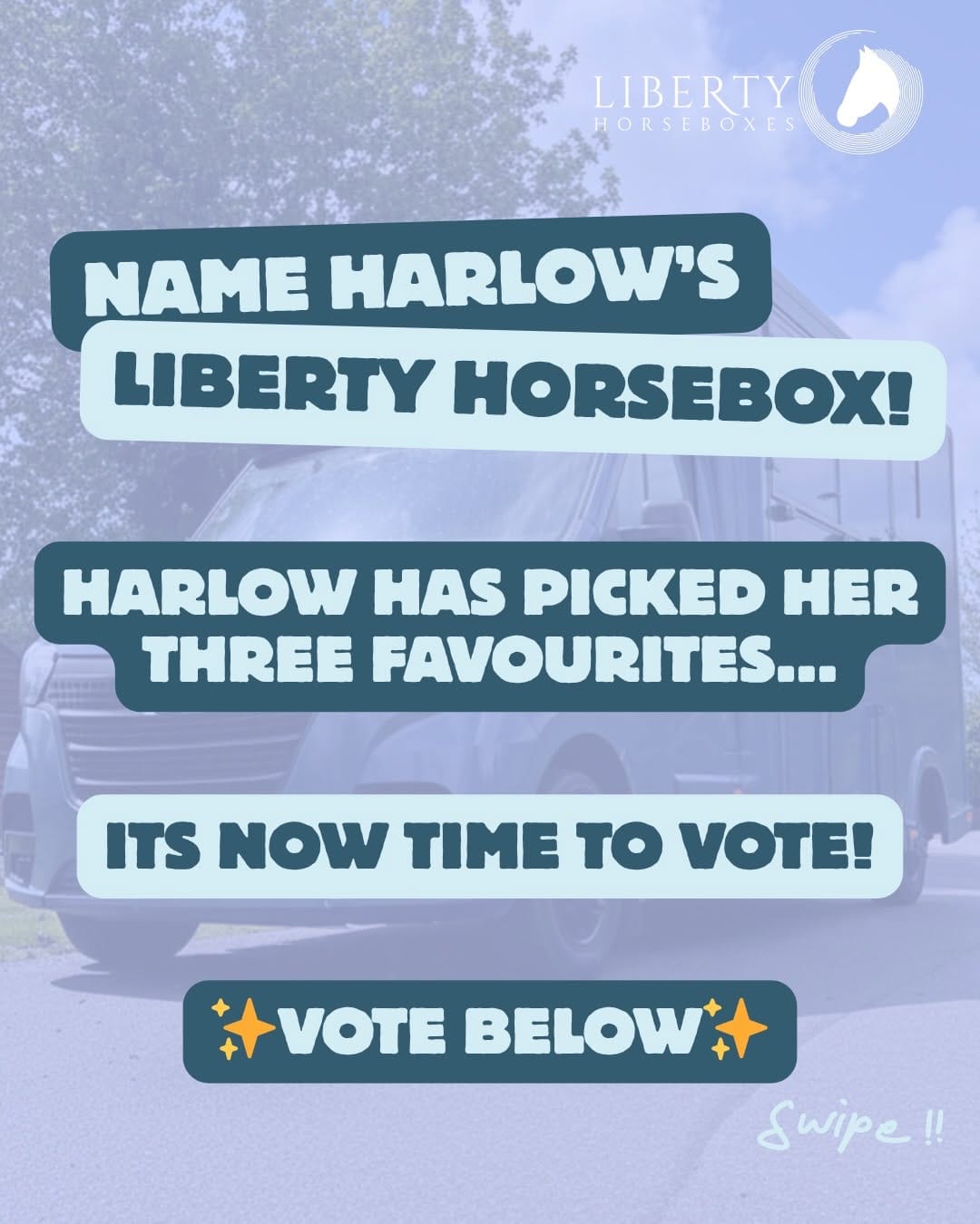 Post 3 by Liberty Horseboxes on Instagram (carousel)