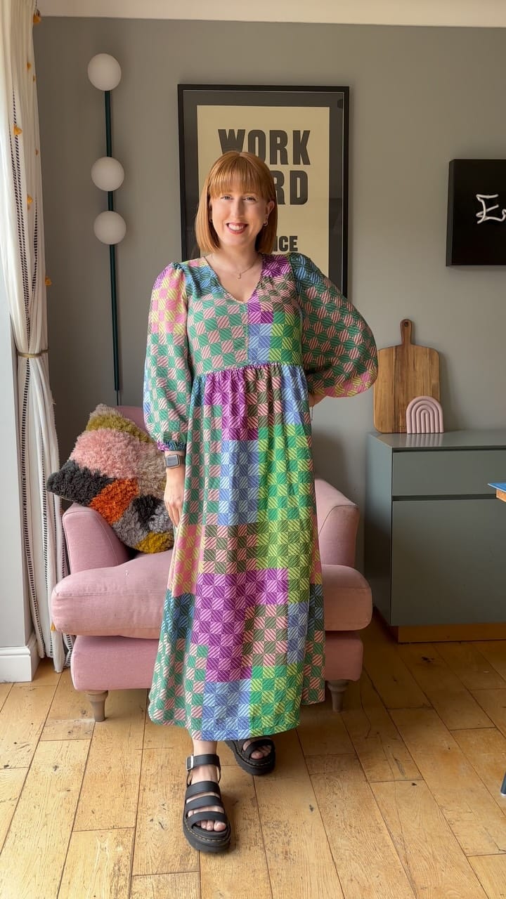 Post 9 by Jen Walker | Dressmaker & Colourful Fashion on Instagram (video)
