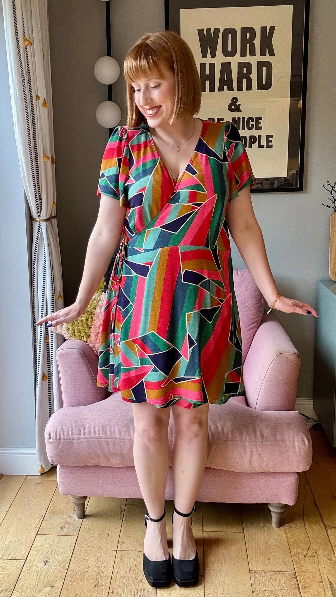 Post 8 by Jen Walker | Dressmaker & Colourful Fashion on Instagram (video)