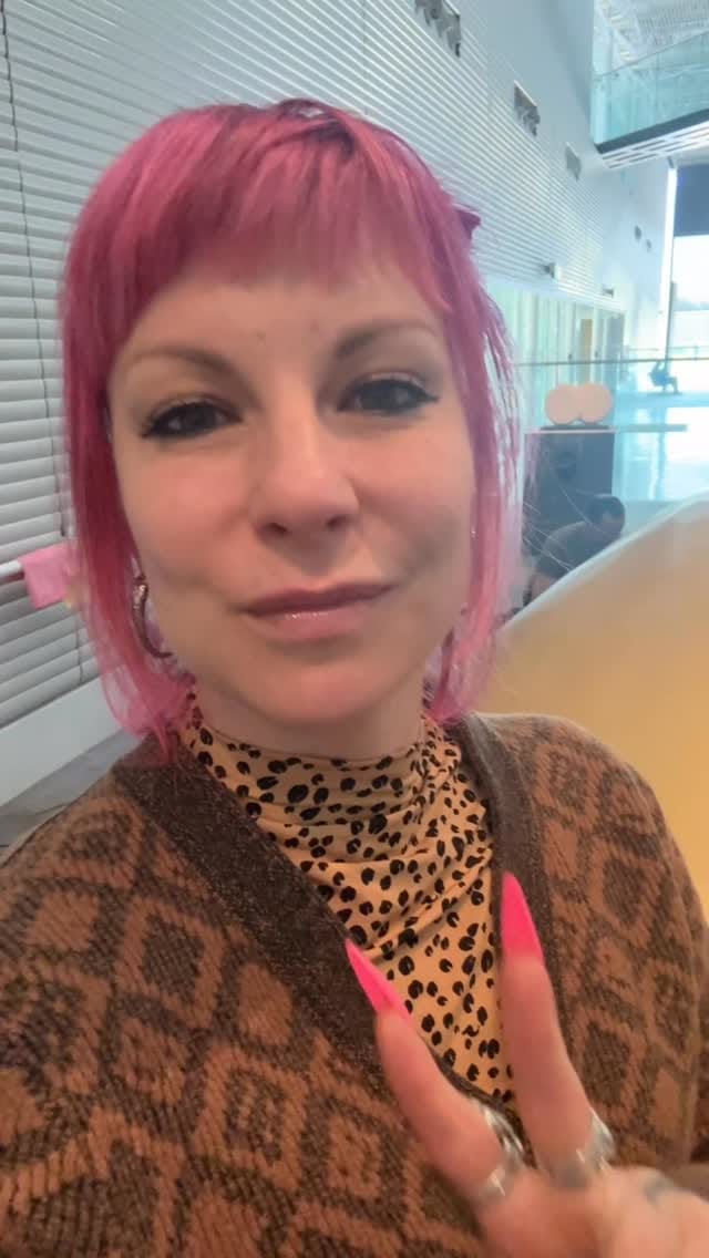Post 7 by Libby Heaney on Instagram (video)