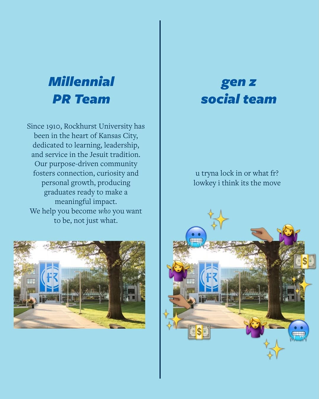 Post 9 by Rockhurst University on Instagram (image)