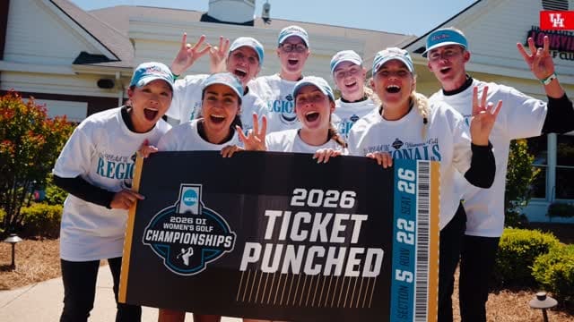 Post 8 by Houston Women's Golf on Instagram (video)