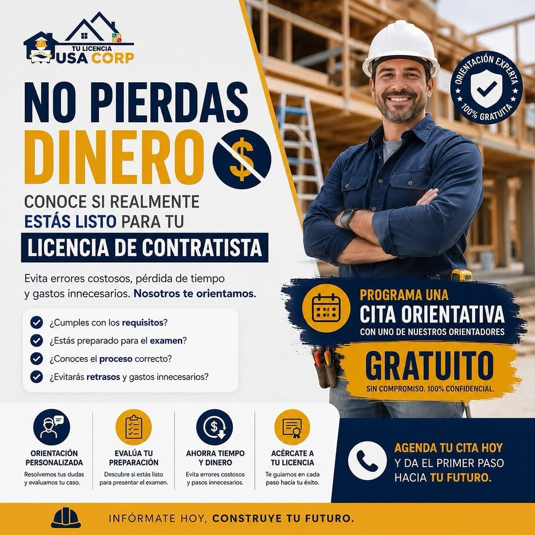Post 4 by Tu Licencia Contractor USA Corp on Instagram (carousel)