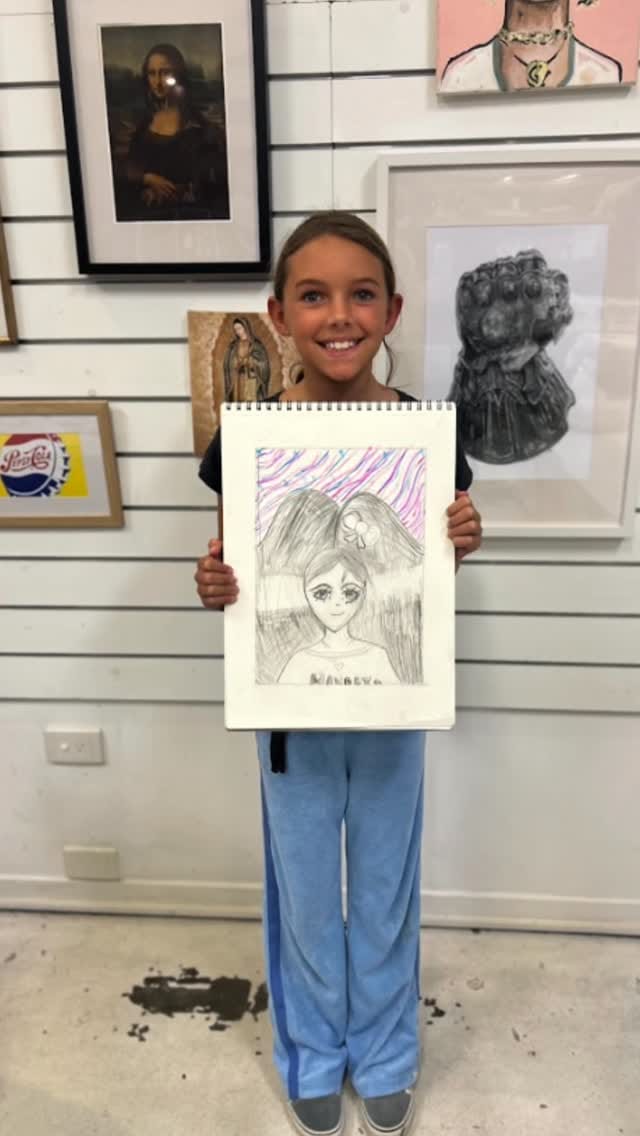 Post 5 by Gold Coast Art Classes | Kids Teens Adults on Instagram (video)