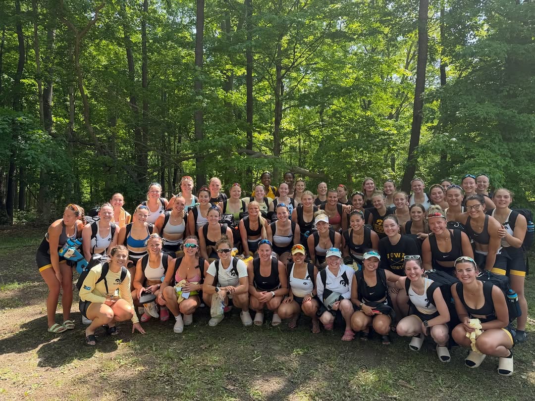 Post 5 by Iowa Rowing on Instagram (carousel)