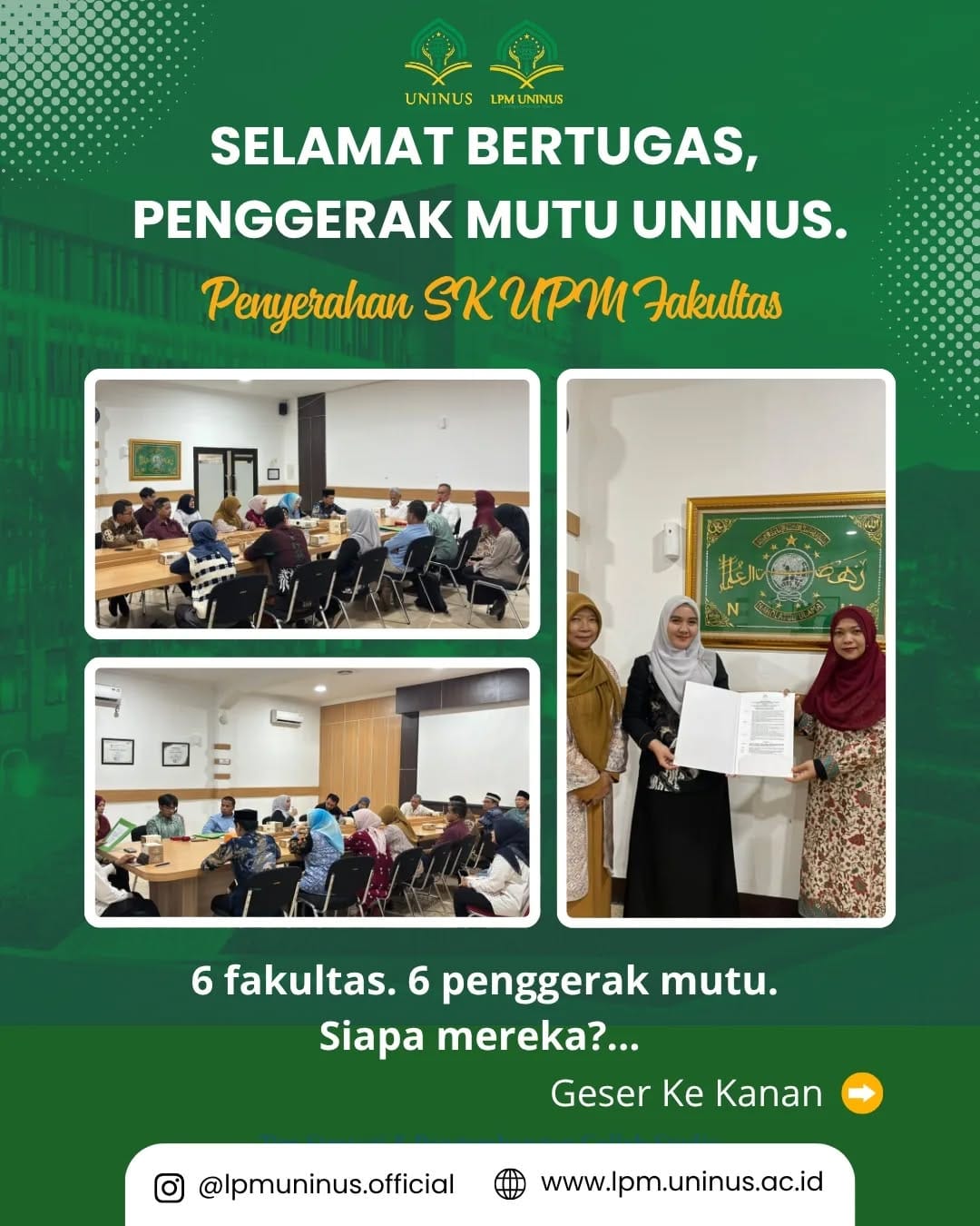 Post 4 by Uninus Bandung on Instagram (carousel)