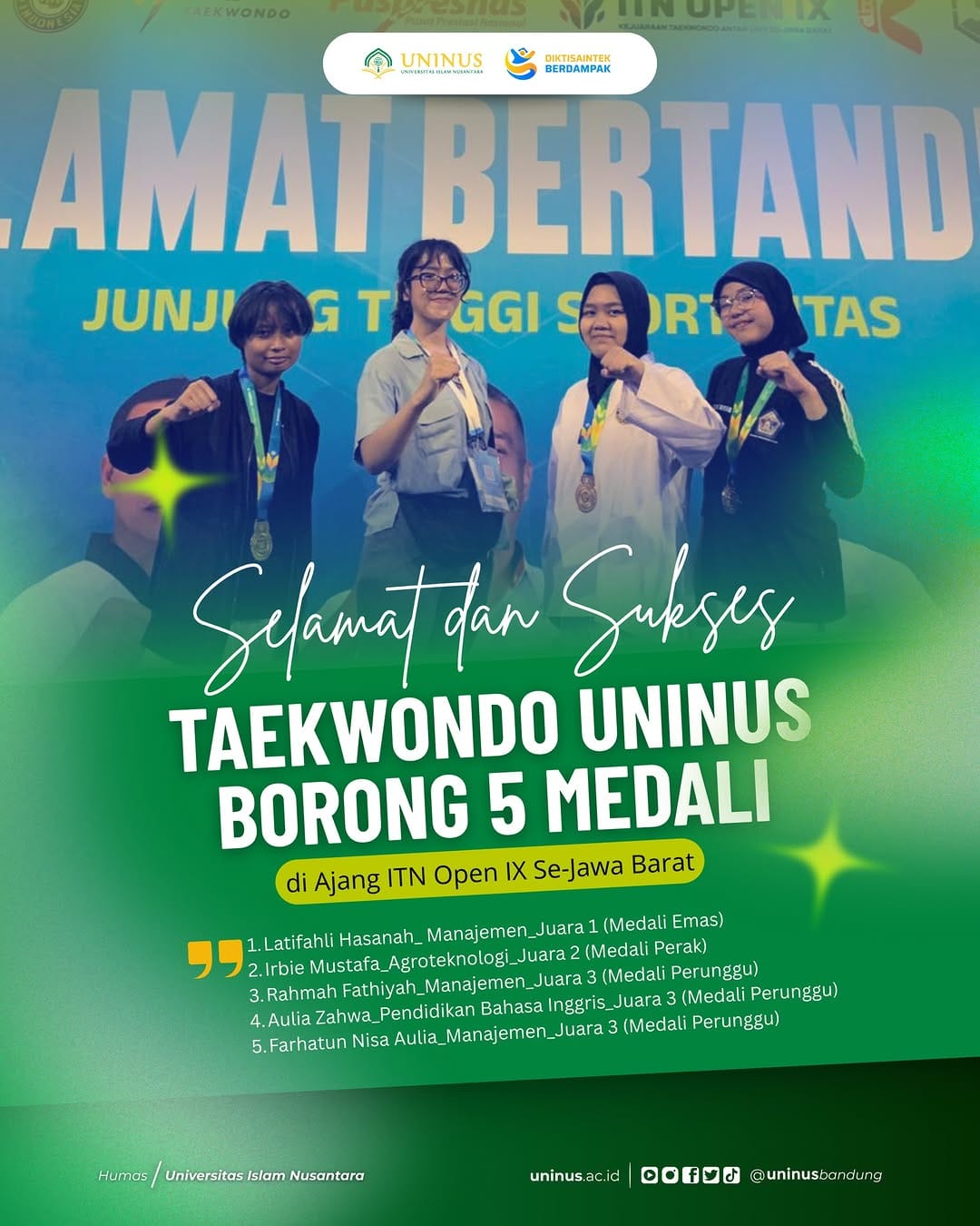 Post 2 by Uninus Bandung on Instagram (image)