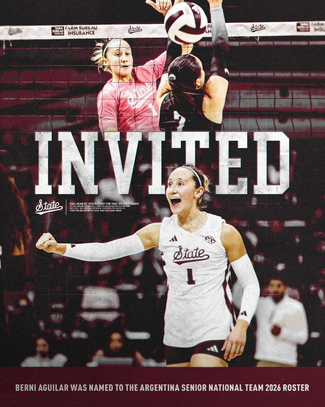 Post 6 by Mississippi State Volleyball on Instagram (image)