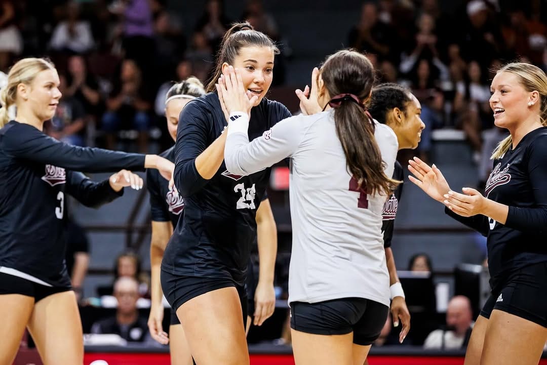 Post 9 by Mississippi State Volleyball on Instagram (carousel)
