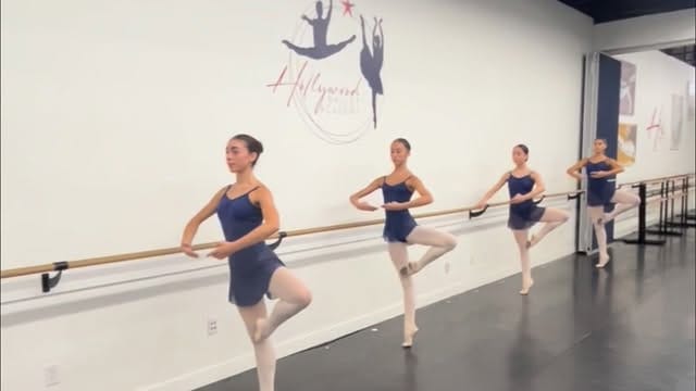 Post 3 by Hollywood Ballet Academy Professional Ballet School on Instagram (video)