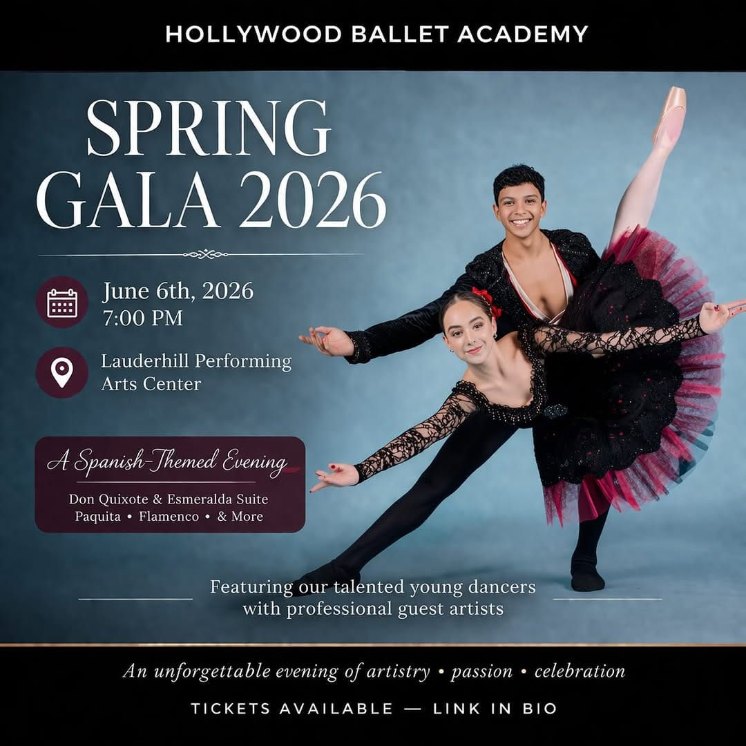Post 8 by Hollywood Ballet Academy Professional Ballet School on Instagram (image)