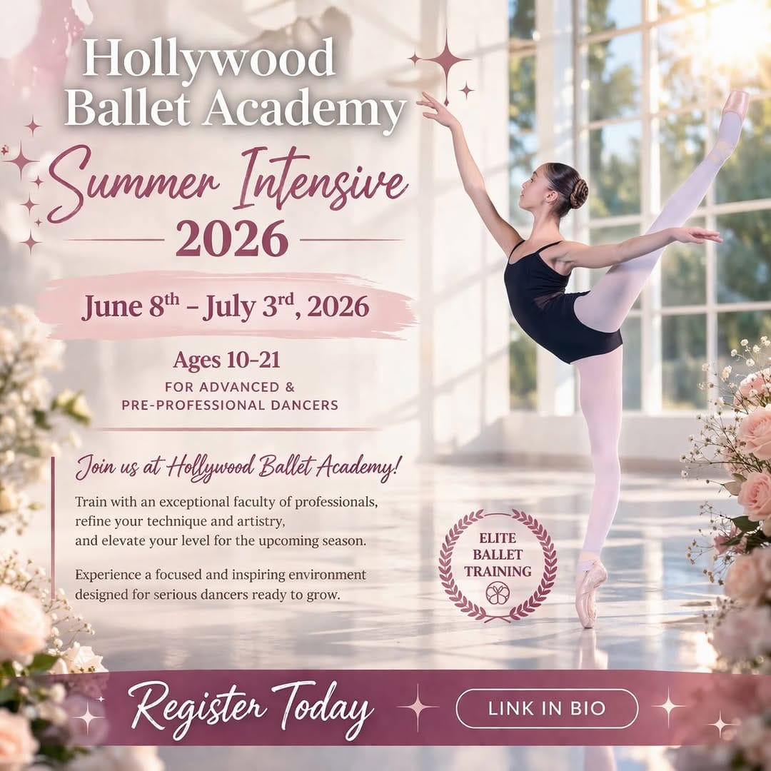 Post 9 by Hollywood Ballet Academy Professional Ballet School on Instagram (image)
