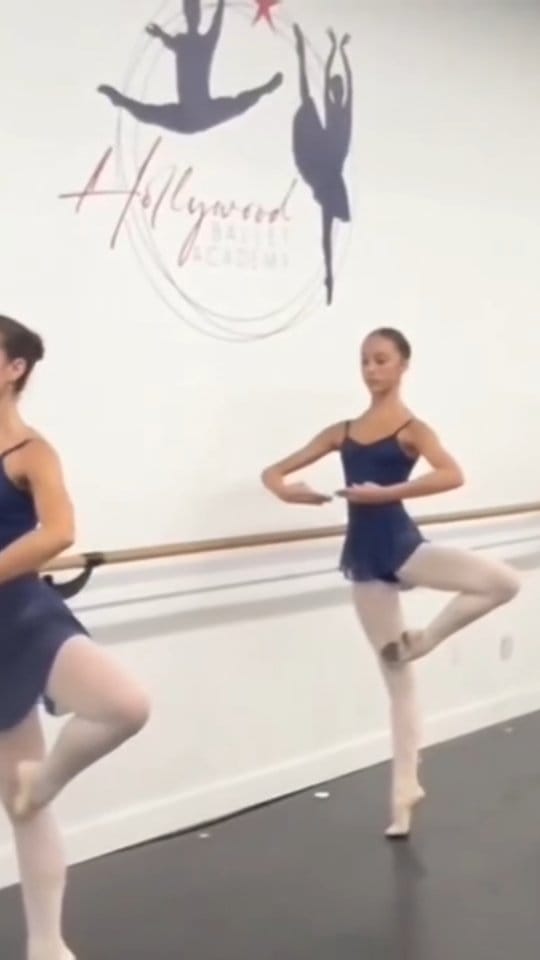 Post 1 by Hollywood Ballet Academy Professional Ballet School on Instagram (video)