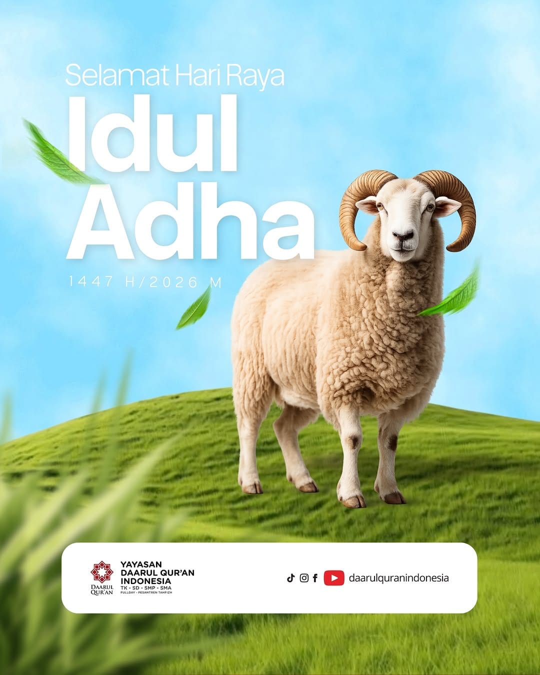 Post 1 by YAYASAN DAARUL QUR'AN INDONESIA on Instagram (image)
