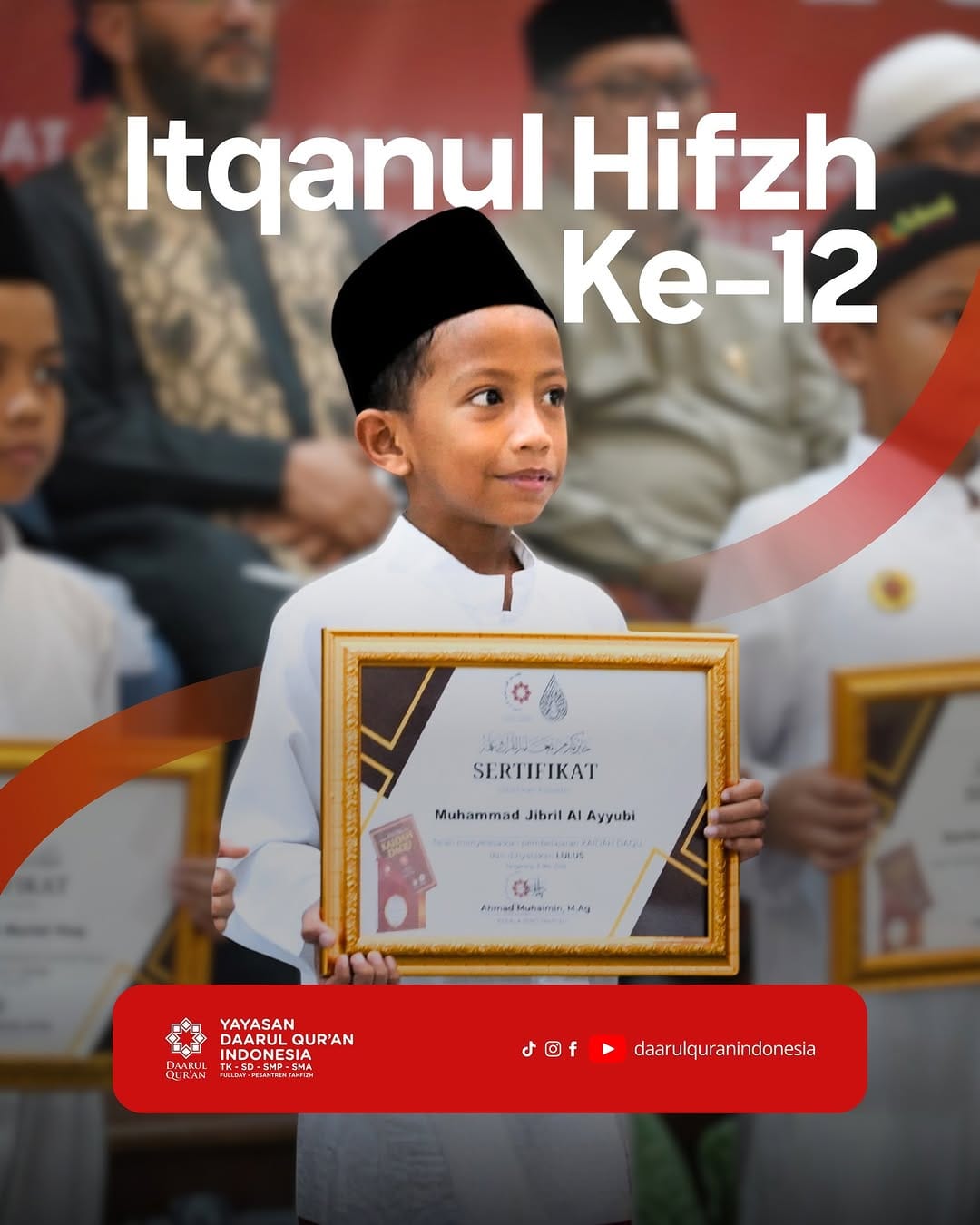 Post 6 by YAYASAN DAARUL QUR'AN INDONESIA on Instagram (carousel)