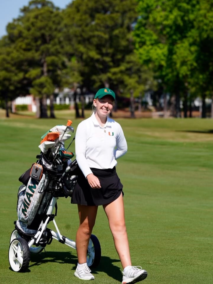 Post 9 by Miami Hurricanes Women’s Golf on Instagram (carousel)
