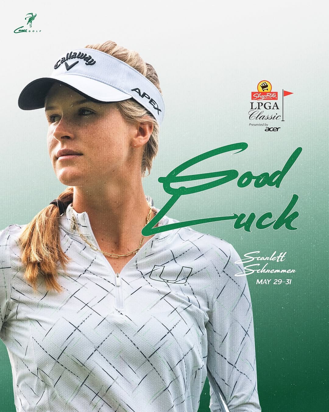 Post 2 by Miami Hurricanes Women’s Golf on Instagram (carousel)