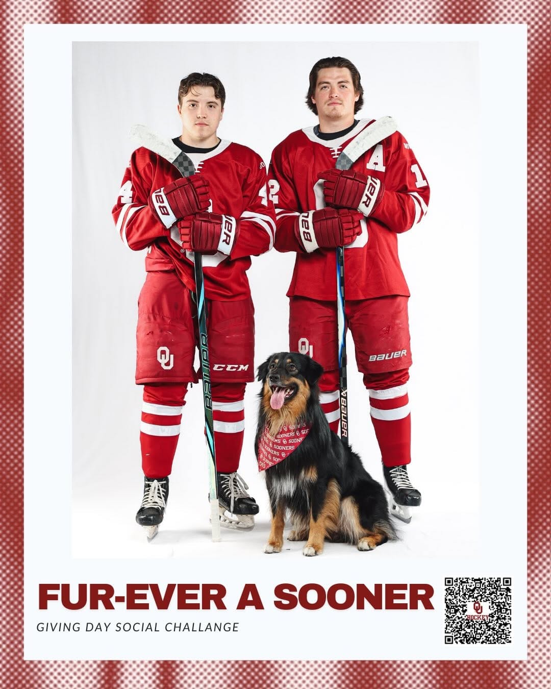 Post 7 by Oklahoma Sooners Hockey on Instagram (carousel)