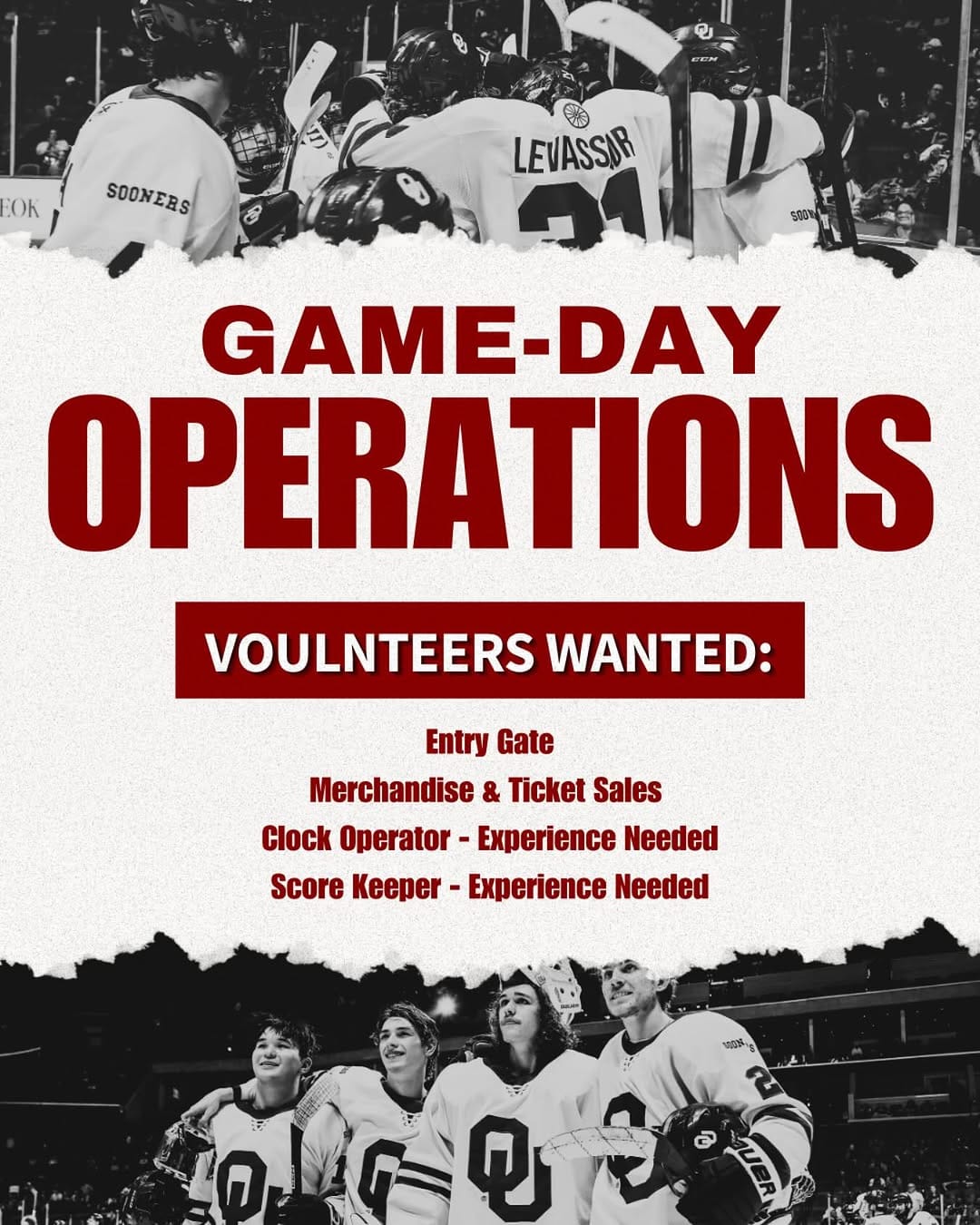 Post 9 by Oklahoma Sooners Hockey on Instagram (image)
